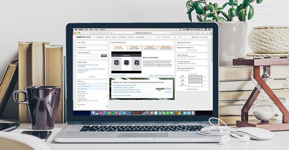 amazon seller dashboard